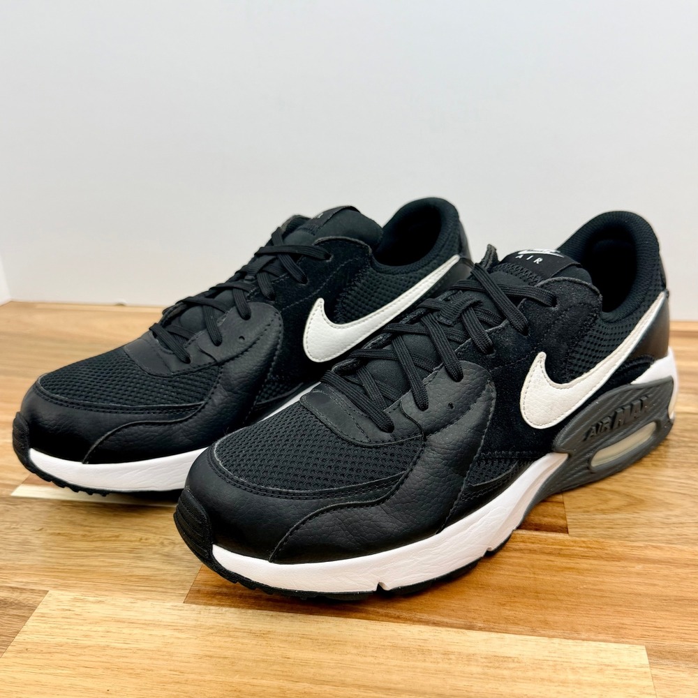 Nike Air Max Excee Womens Sneakers Black White CD5432-003 Size 10